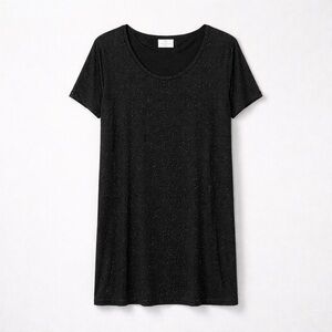 Elegant Black Sparkle Women's Dress Large